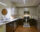 Kitchen with clock