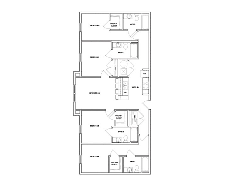 The Oaks Floor plan
