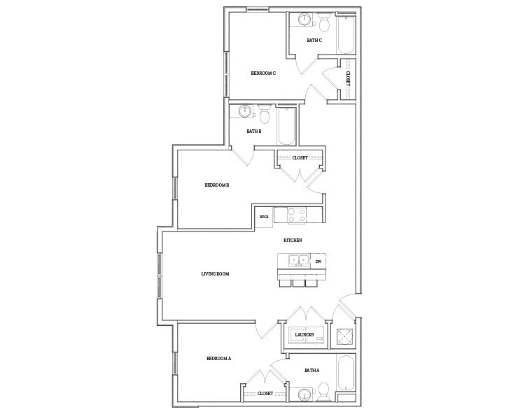 The Chestnut Floor plan