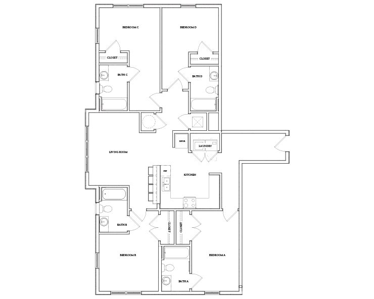 The Laurel Floor plan