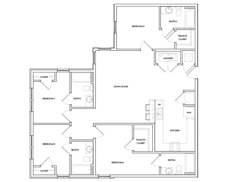 The Tupelo Floor plan