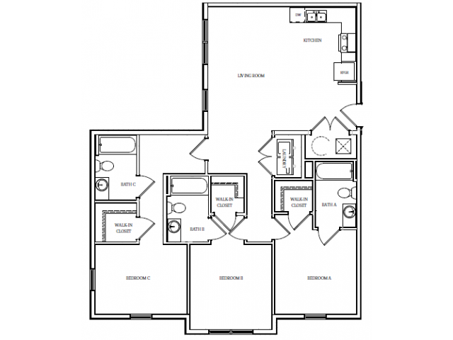 Chestnut 4 Floor plan