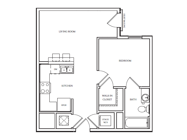 Hickory 1 Floor plan