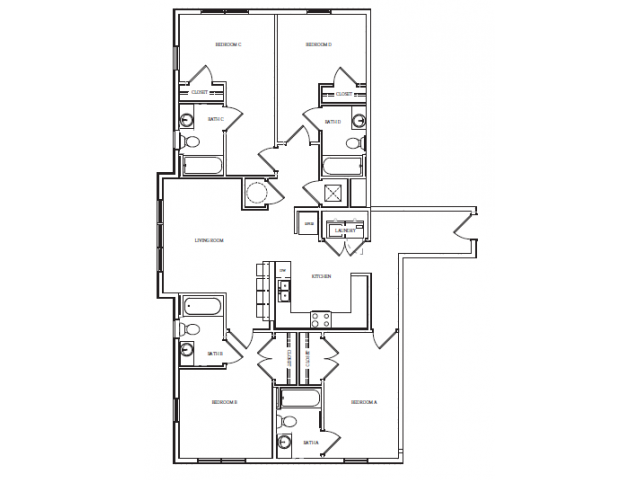 Laurel 1 Floor plan