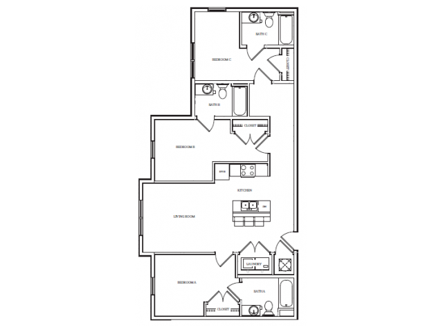 Chestnut 1 Floor plan