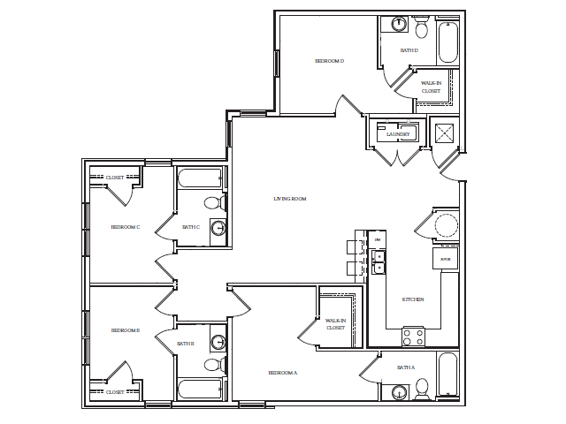 Tupelo 1 Floor plan